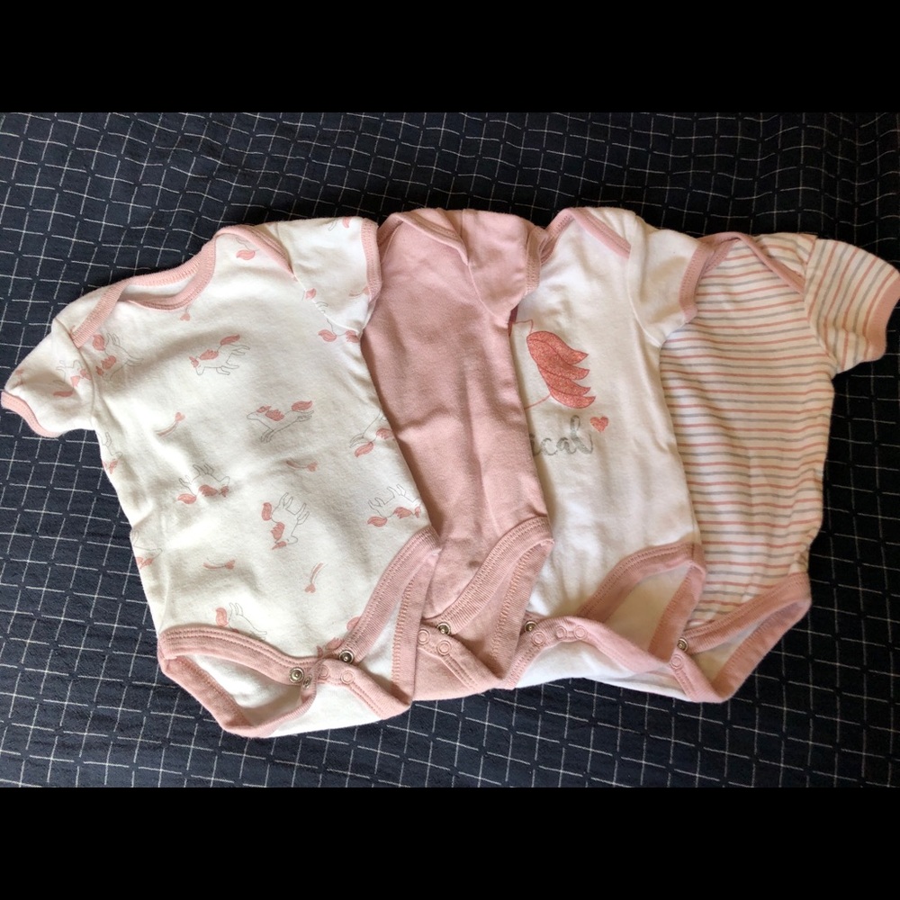 Set of 4 onesies